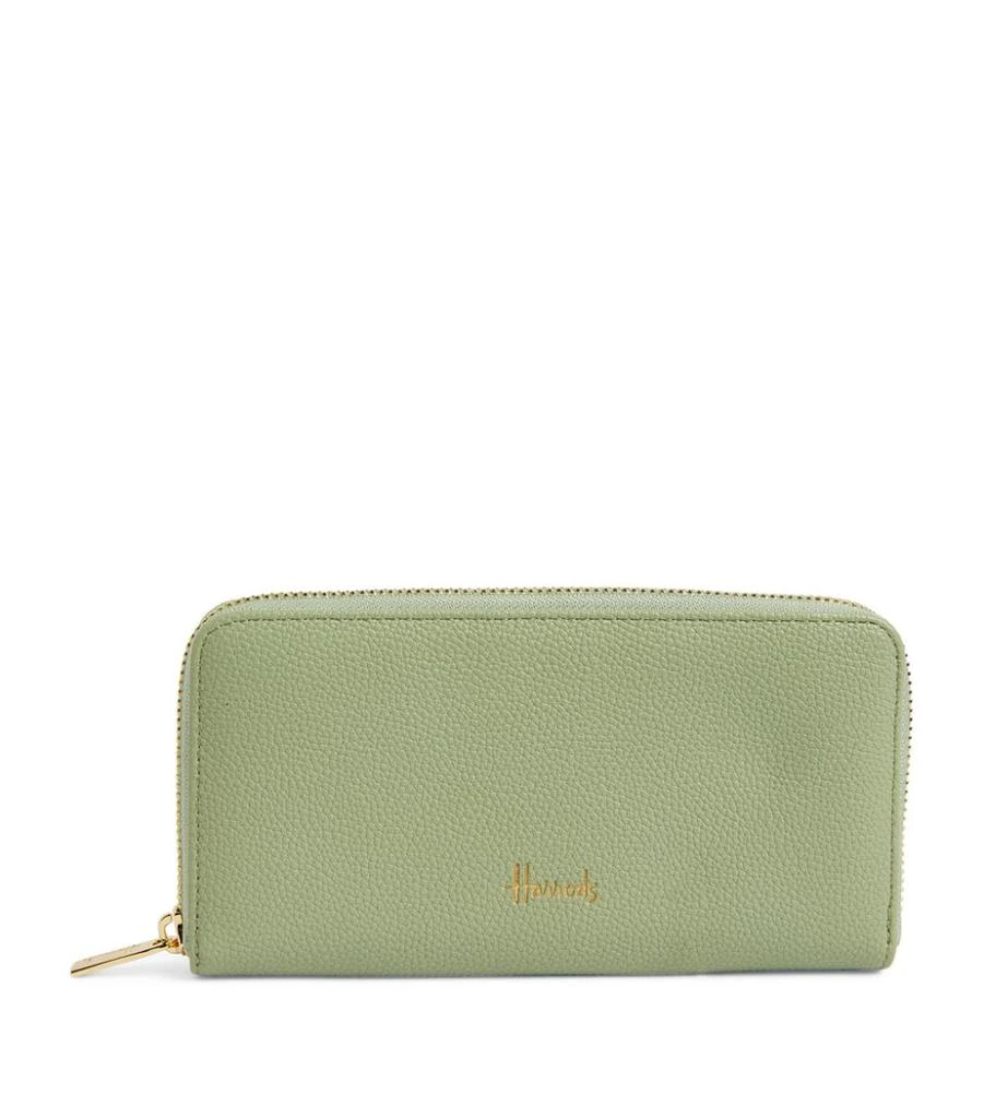 商品Harrods|Oxford Zip-Around Wallet,价格¥408,第1张图片