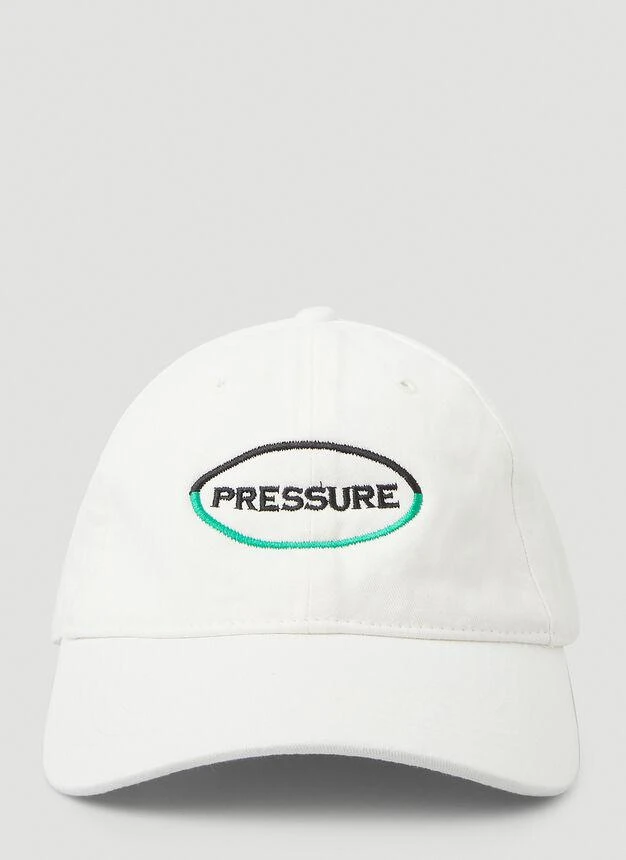 商品Pressure|Embroidered Logo Cap in White,价格¥292,第1张图片