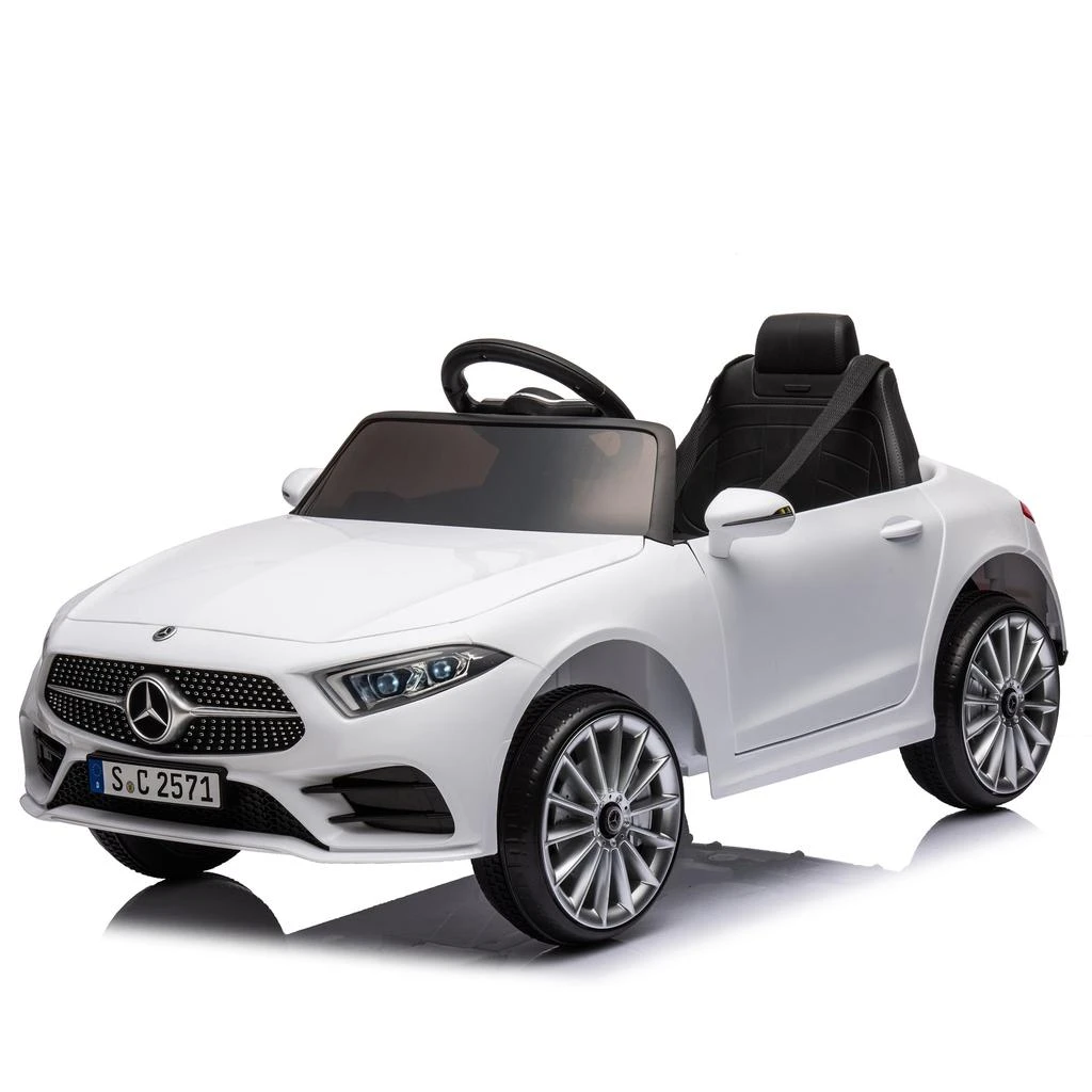 商品Streamdale Furniture|Streamdale 4-in-1 Kids Electric Ride-On Car with LED Lights,价格¥2404,第2张图片详细描述