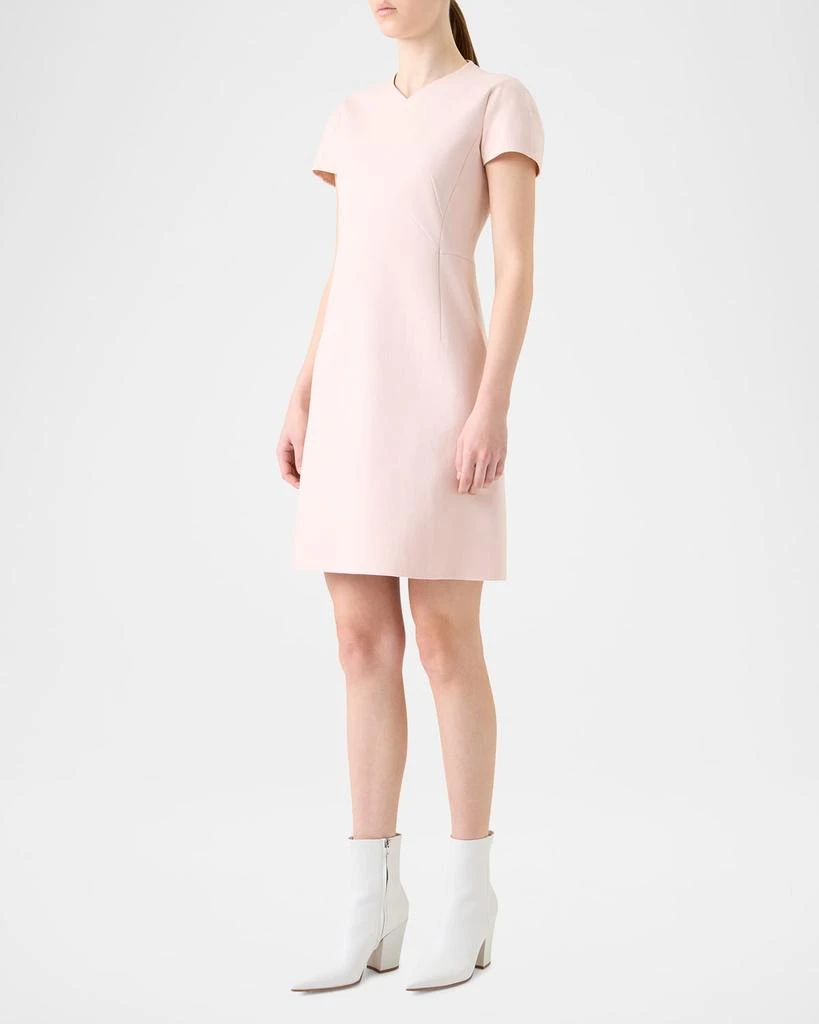 商品Akris|Double-Face Cotton-Silk A-Line Dress,价格¥21495,第4张图片详细描述