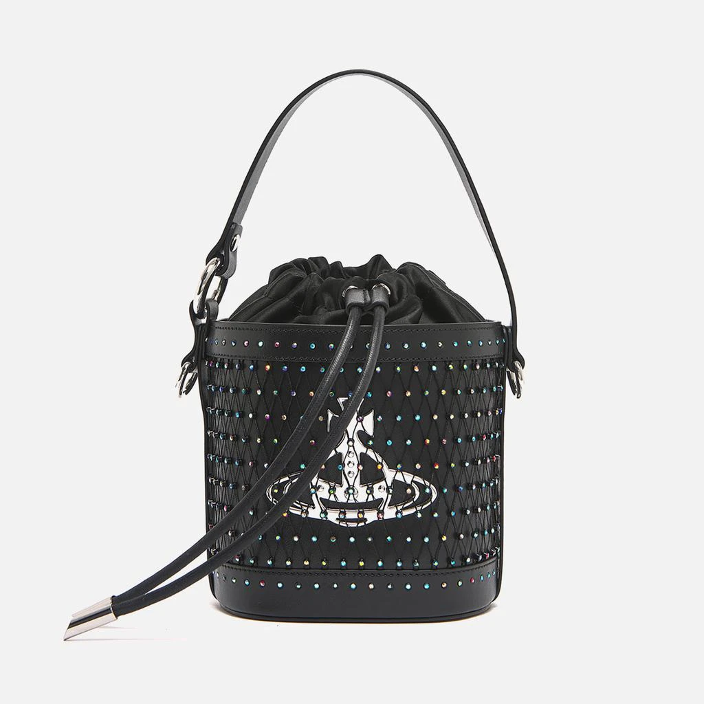 商品Vivienne Westwood|Vivienne Westwood Daisy Leather Drawstring Bucket Bag,价格¥2645,第1张图片