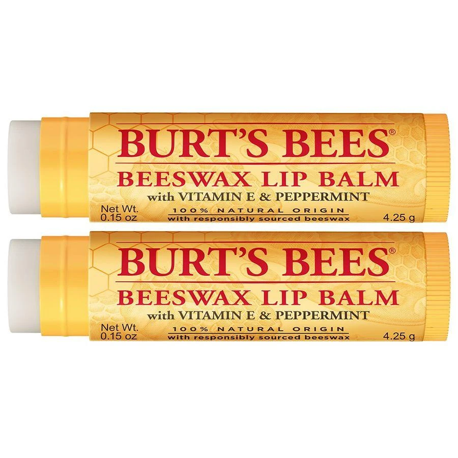 Burt's Bees 100% Natural Origin Moisturizing Lip Balm Original 5