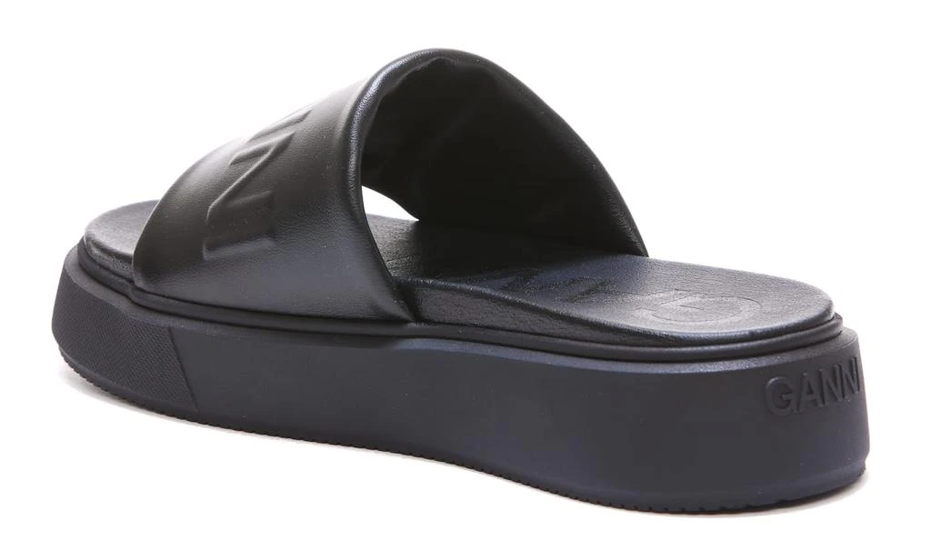 商品Ganni|Ganni Sporty Slide Sandals,价格¥1272,第3张图片详细描述