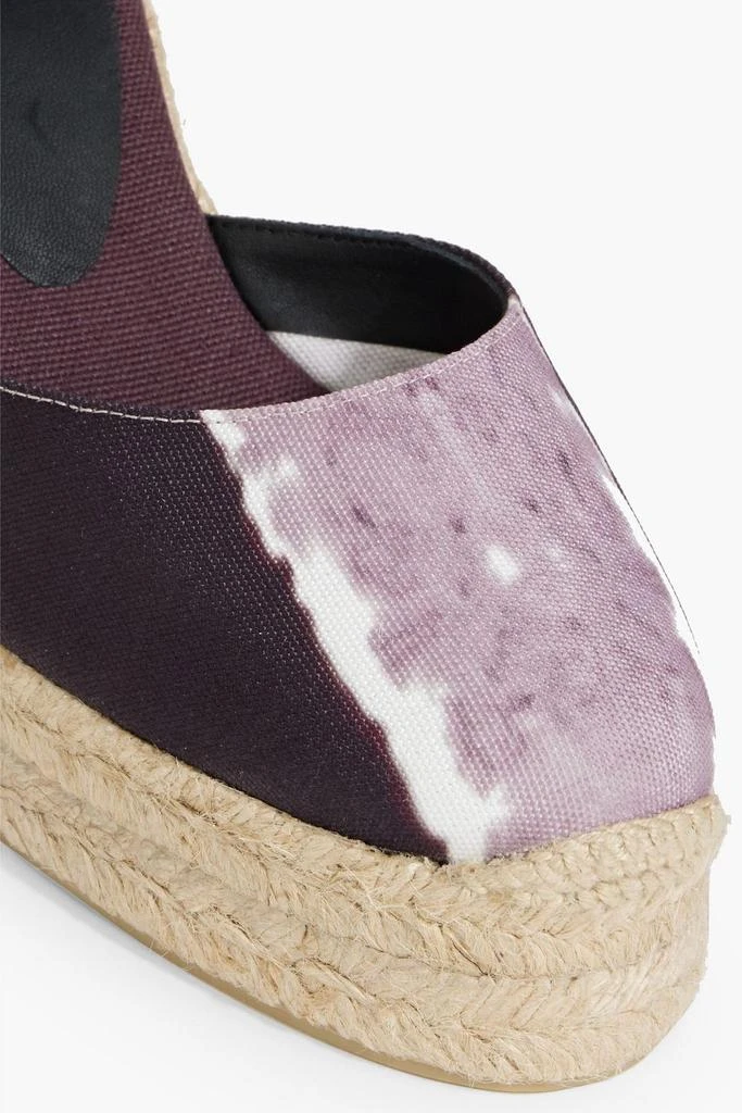 商品Altuzarra|Carina tie-dyed canvas espadrilles,价格¥998,第4张图片详细描述