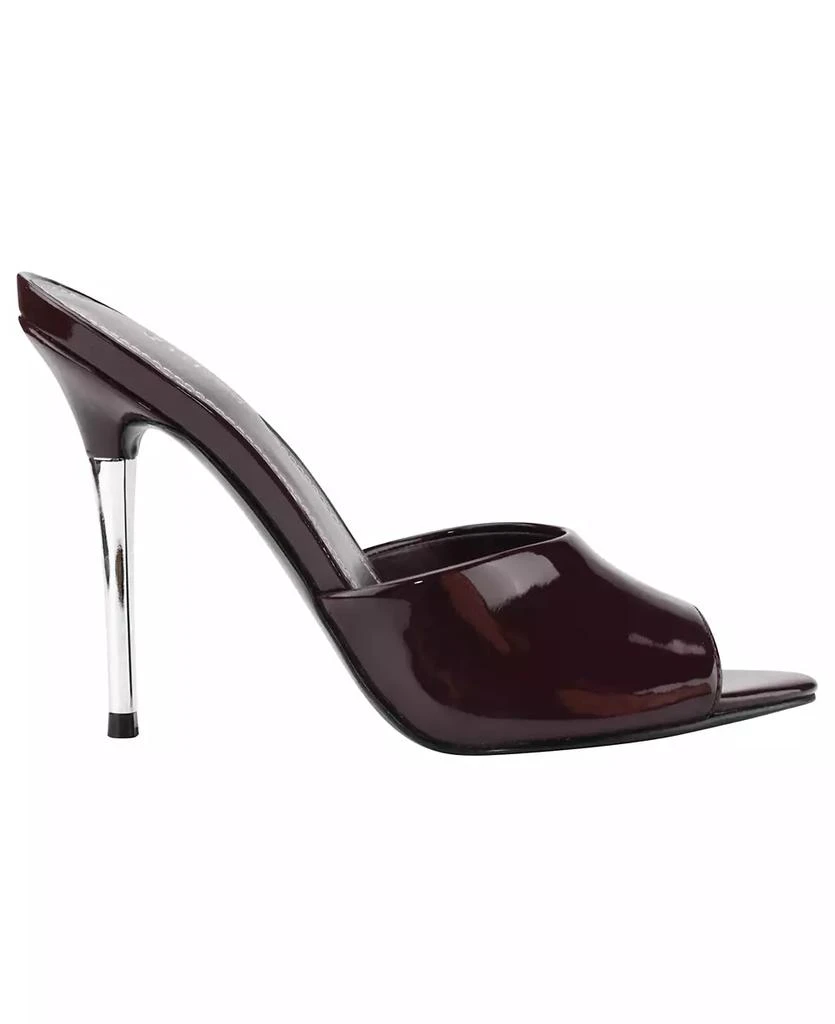 商品GUESS|Women's Molle Slip-on Heeled Mule Fashion Dress Sandals,价格¥585,第2张图片详细描述
