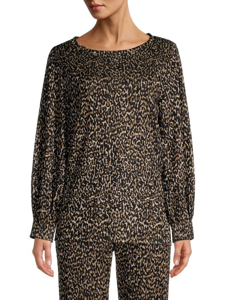 商品Kobi Halperin|Tiana Leopard-Print Top,价格¥519,第1张图片