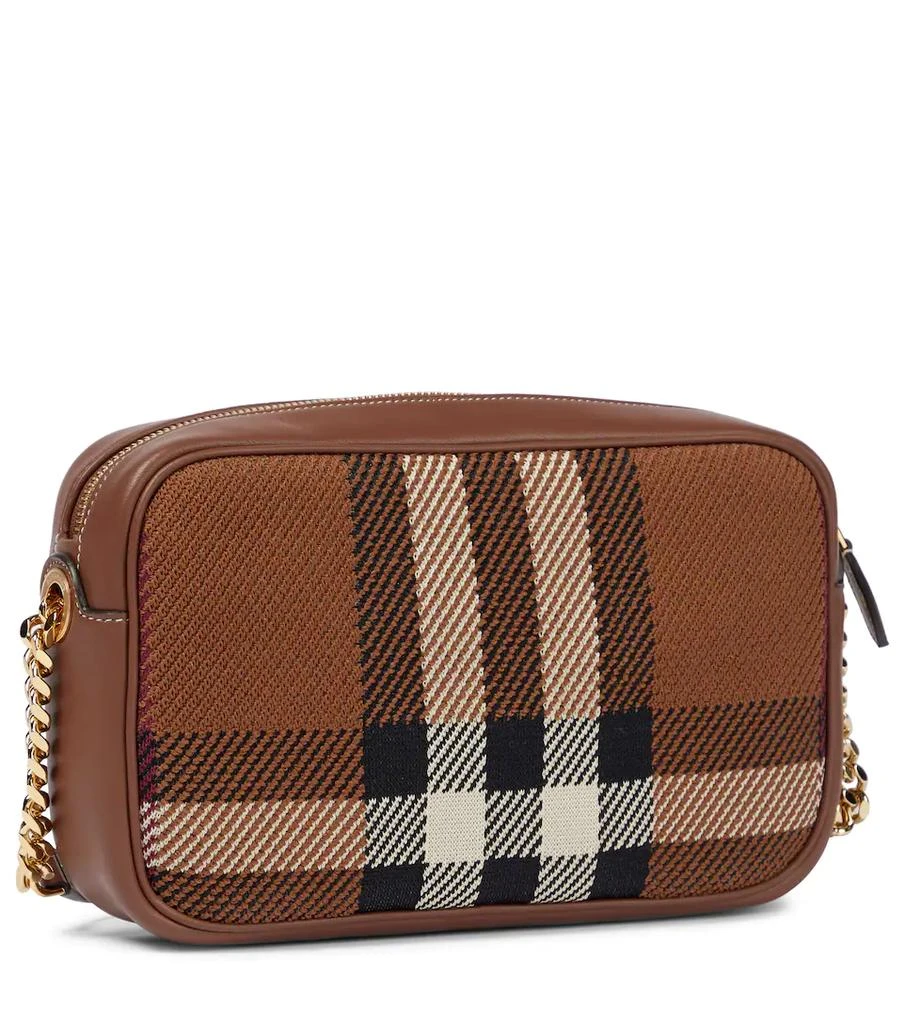 商品Burberry|Lola Small checked camera bag,价格¥10525,第4张图片详细描述