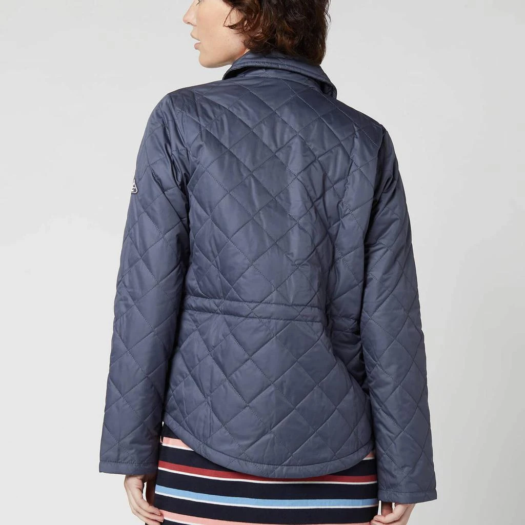 商品Barbour|Barbour Women's Blue Caps Quilted Jacket - Summer Navy,价格¥672,第2张图片详细描述