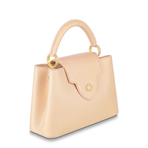 【包税】 预售 Louis Vuitton/路易威登 22新款CAPUCINES BB系列 女士黄色系粒面牛皮革金扣配可拆卸皮革链条编织肩带单肩手提包M20841 商品