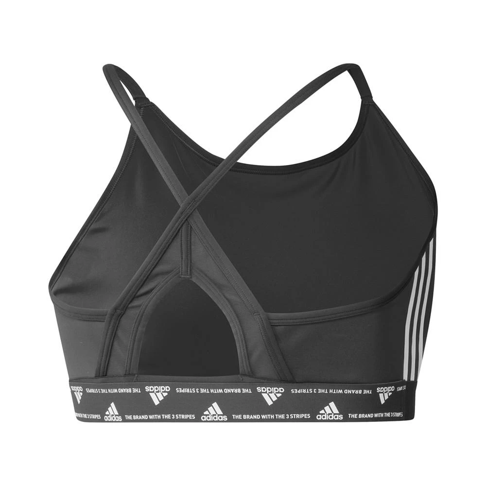 商品Adidas|Plus Size 3-Stripes X-Back Sports Bra,价格¥47,第2张图片详细描述