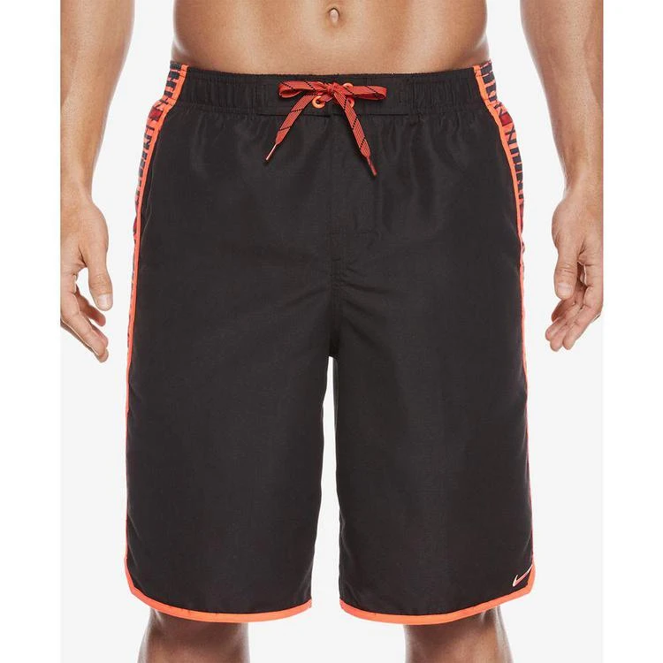 商品NIKE|Men's Swift Splice Volley Swim Trunks, 11",价格¥96,第1张图片