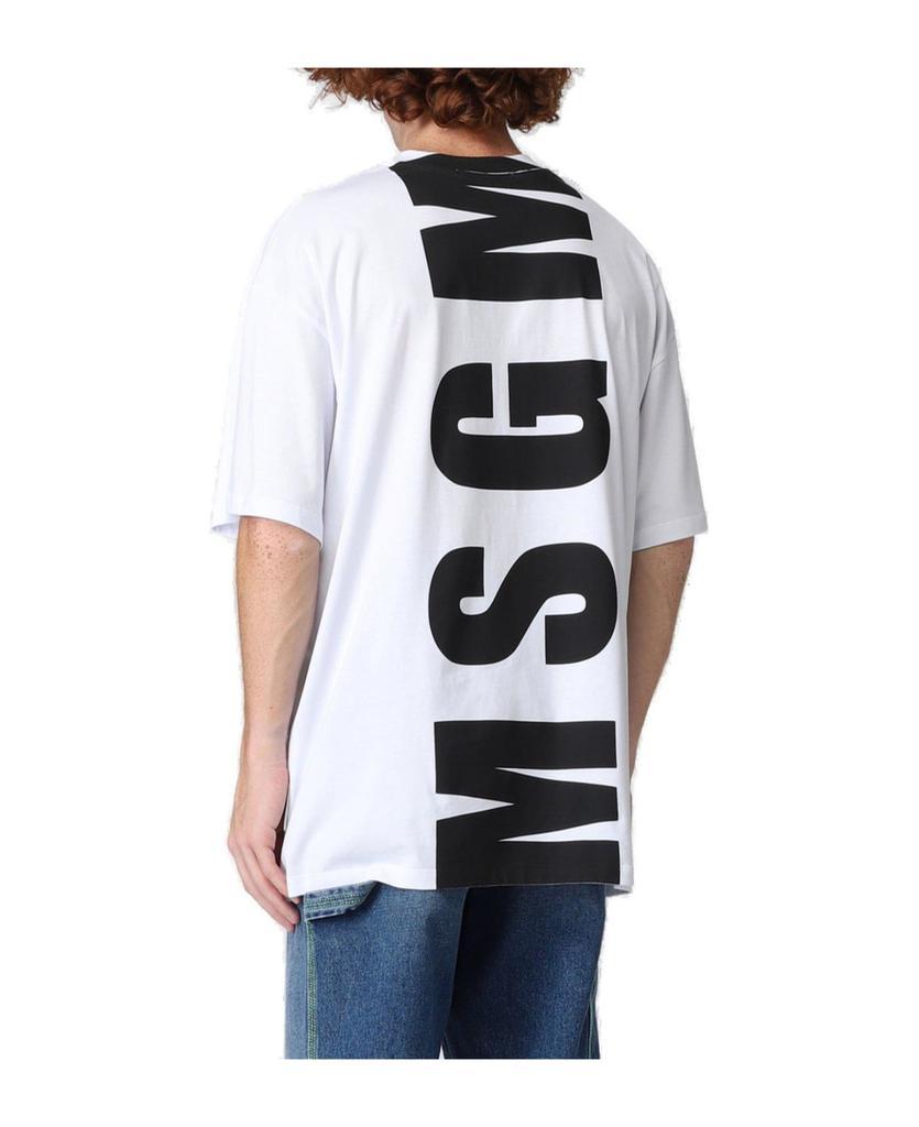 商品MSGM|Logo Printed Crewneck T-shirt MSGM,价格¥1122,第4张图片详细描述