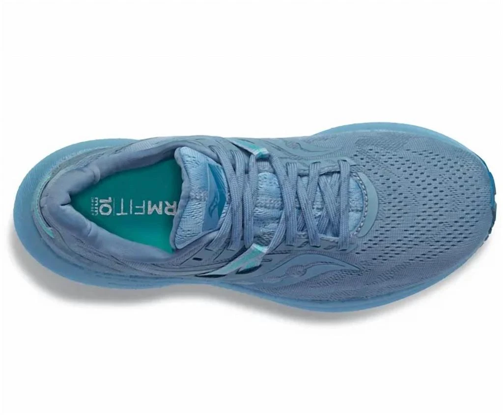 商品Saucony|Women's Triumph 20 Running Shoes - D/wide Width In Skyway,价格¥922,第4张图片详细描述