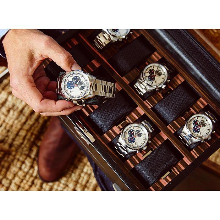商品Wolf|1834 Roadster Ten Slot Watch Box with Drawer,价格¥3935,第2张图片详细描述