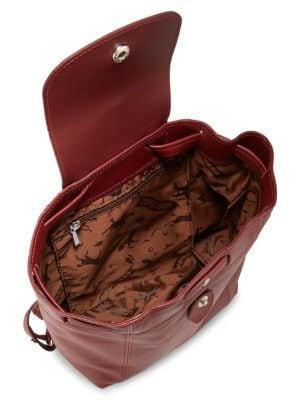 商品Longchamp|Le Pliage Leather Backpack,价格¥1586,第4张图片详细描述