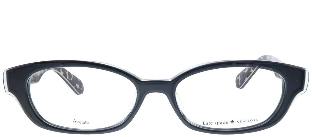 商品Kate Spade|Kate Spade Low Bridge Fit Amedia/F Square Eyeglasses,价格¥288,第3张图片详细描述