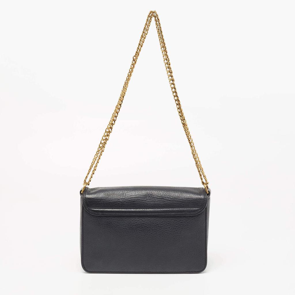 Tory Burch Black Leather Chelsea Chain Shoulder Bag商品第4张图片规格展示