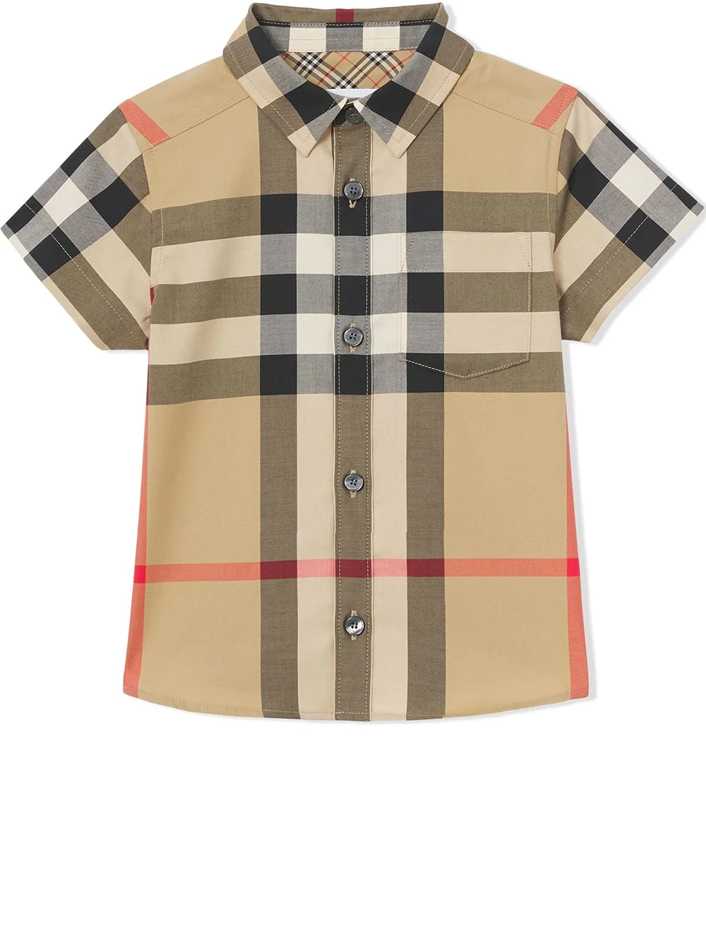 商品【商品预售7天】 Burberry|Burberry 男童衬衫 8040987A7028 米白色,价格¥1098,第1张图片