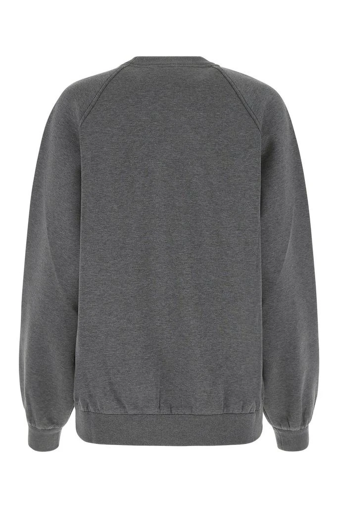 商品Prada|Grey cotton blend oversize sweatshirt,价格¥10369,第1张图片