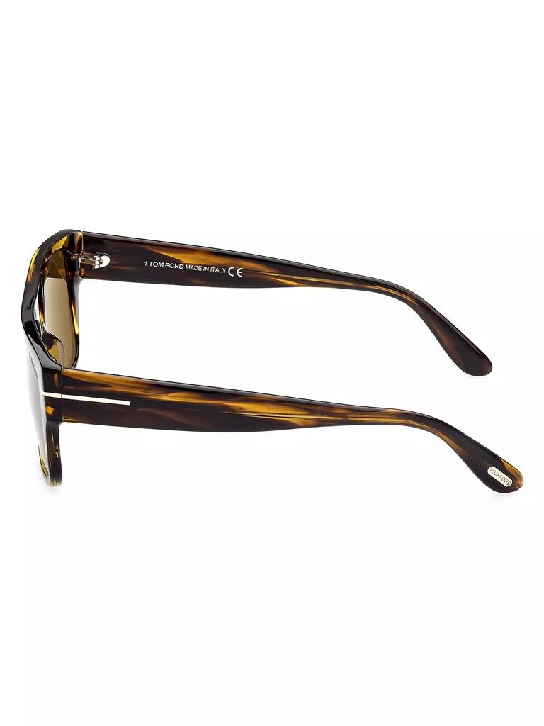 商品Tom Ford|Dunning-02 55MM Rectangular Sunglasses,价格¥3472,第4张图片详细描述