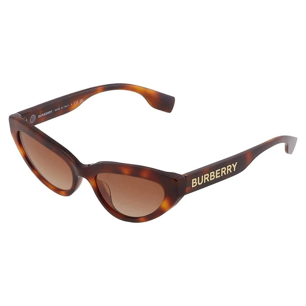 商品Burberry|Brown Gradient Cat Eye Ladies Sunglasses BE4373U 331613 54,价格¥968,第3张图片详细描述