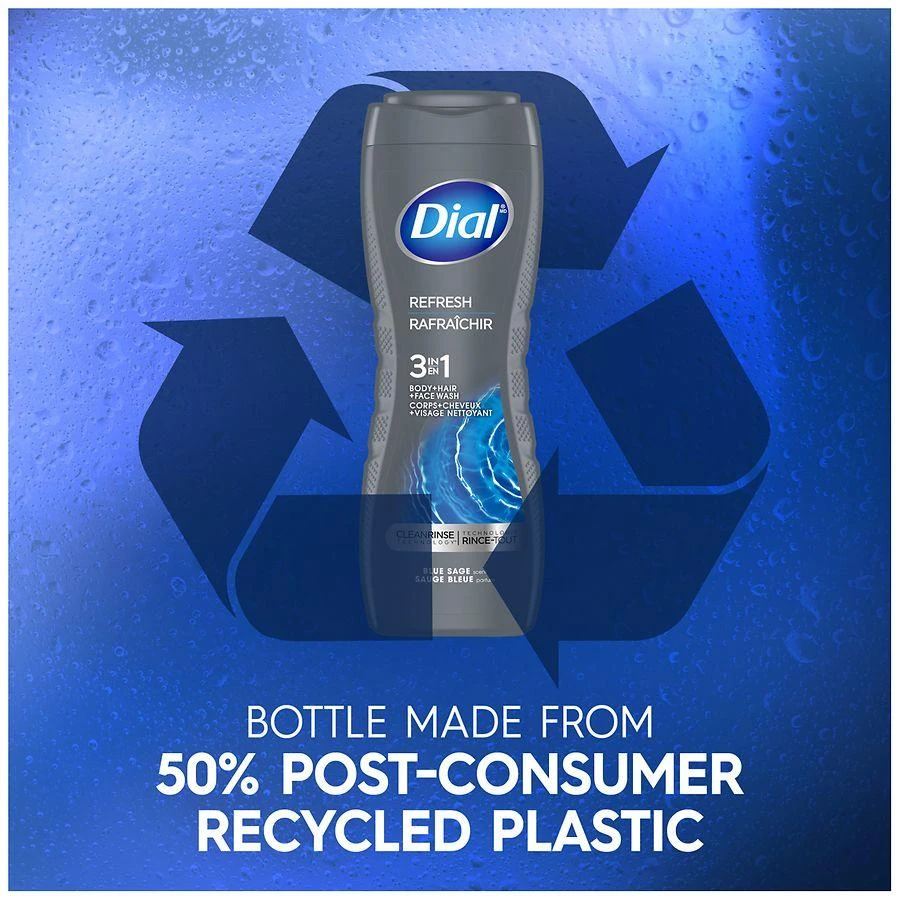 Men 3 in 1 Body Wash Blue Sage 商品