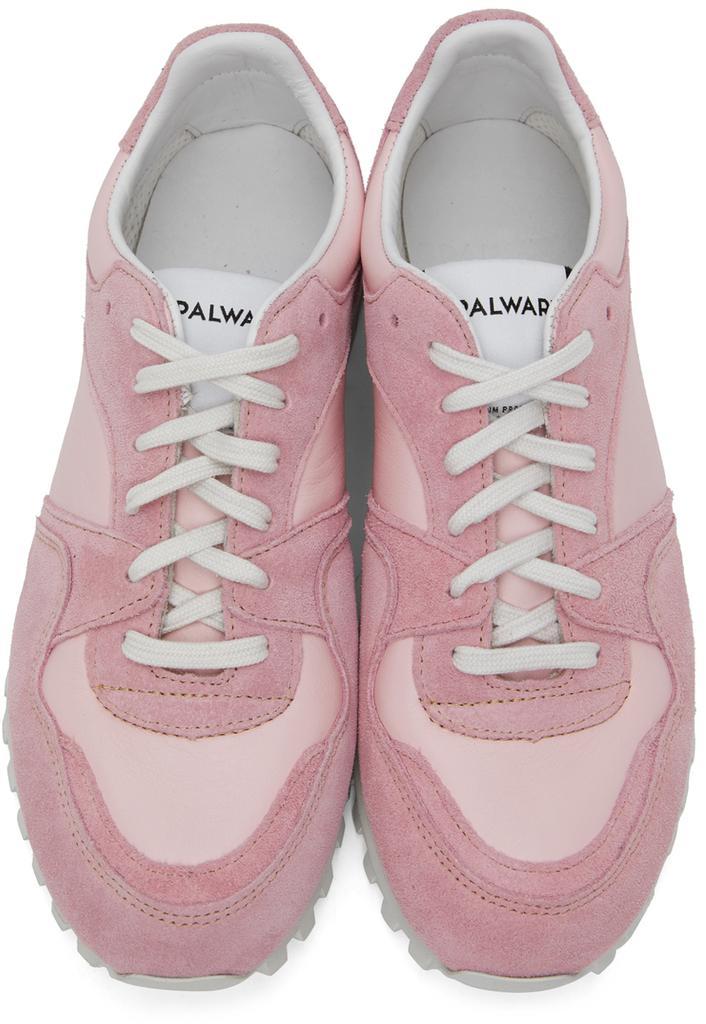 商品Spalwart|Pink Marathon Trail Low Nappa Sneakers,价格¥3494,第7张图片详细描述