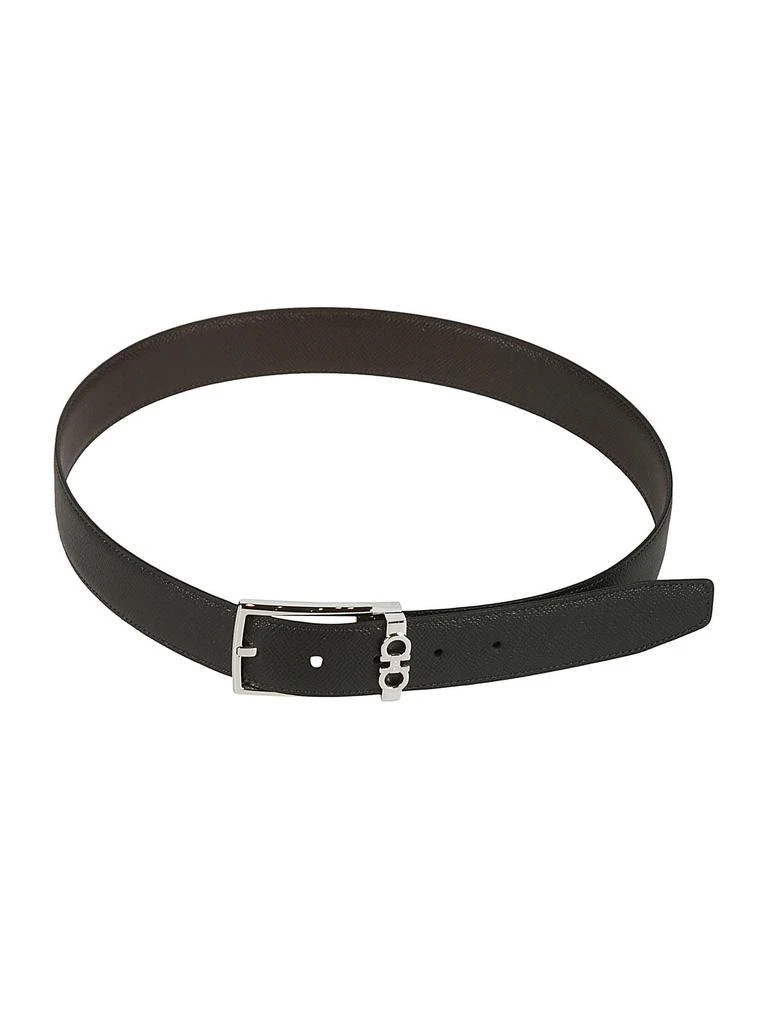 商品Salvatore Ferragamo|Ferragamo Double Gancini Belt,价格¥2434,第1张图片