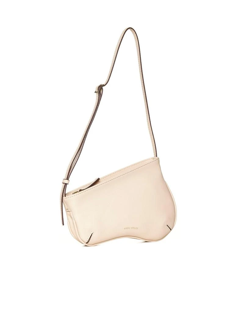 商品Manu Atelier|Manu Atelier Mini Curve Zipped Shoulder Bag,价格¥1619,第2张图片详细描述