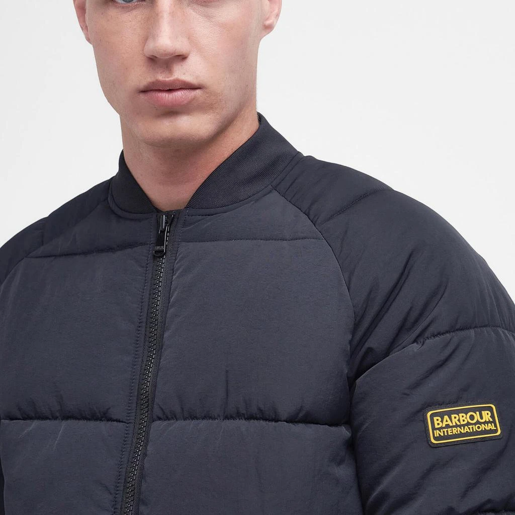 商品Barbour|Barbour International Cluny Quilted Shell Bomber Jacket,价格¥902,第3张图片详细描述