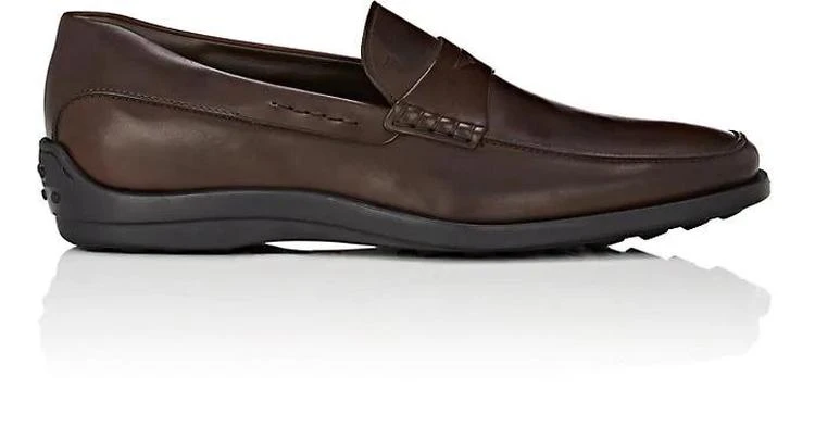 商品Tod's|Leather Penny Loafers,价格¥2225,第1张图片