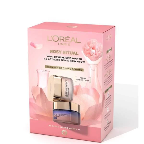 商品L'Oreal Paris|L'Oréal Paris Rosy Ritual Gift Set: Your Revitalising Duo to Re-Activate Skin's Rosy Glow,价格¥217,第1张图片