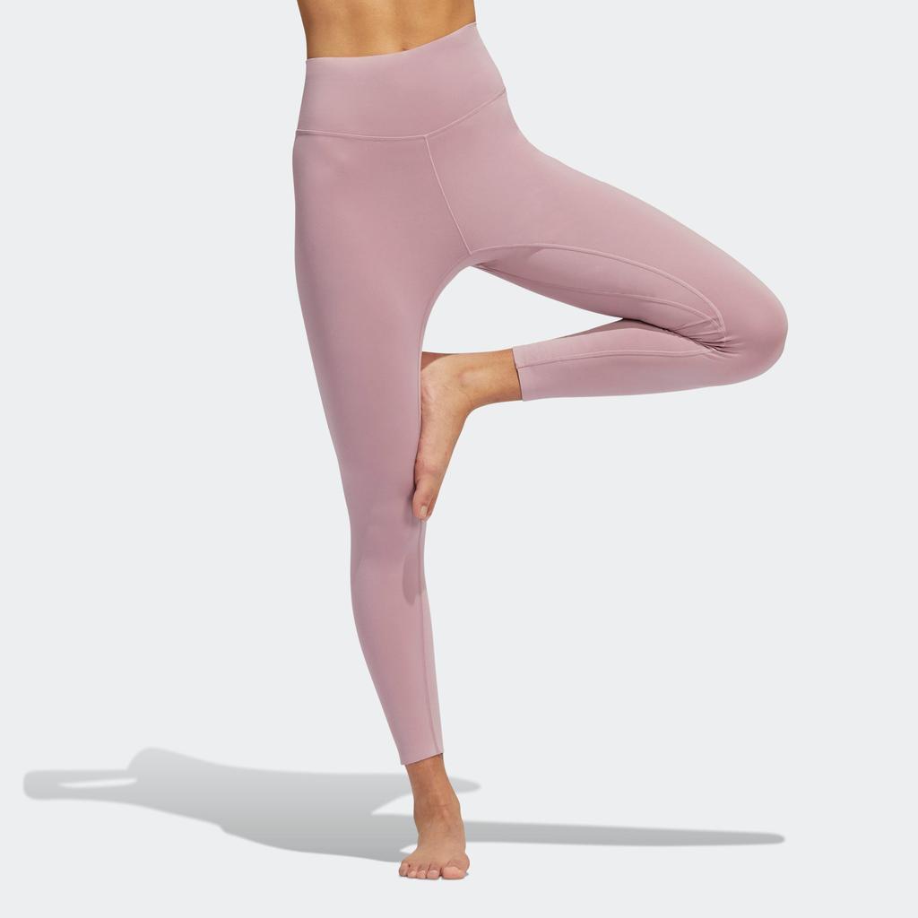 商品Adidas|Women's adidas  Yoga Luxe Studio 7/8 Tights,价格¥281,第1张图片