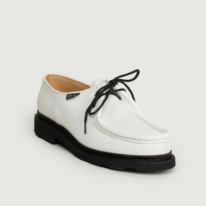 商品Paraboot|Michael Paraboot x Johanna Olk leather derbies OLK blanc Paraboot,价格¥2091,第1张图片