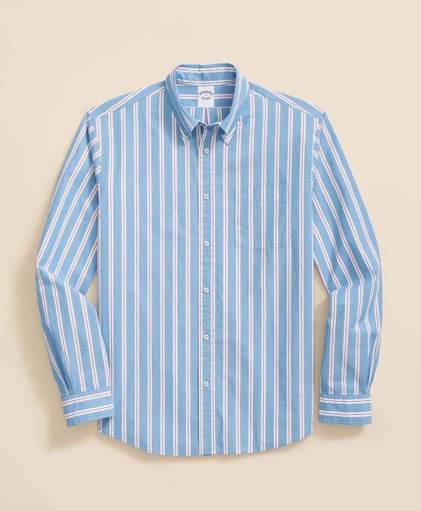 商品Brooks Brothers|男士 星期五衬衫，府绸条纹,价格¥367,第1张图片