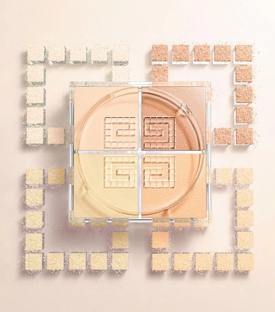 商品Givenchy|Prisme Libre Mini 4-Colour Loose Powder,价格¥262,第3张图片详细描述