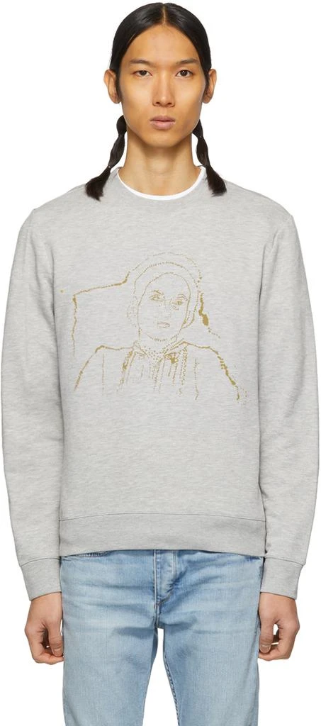 商品A.P.C.|Grey 'La Mamma' Sweatshirt,价格¥375,第1张图片