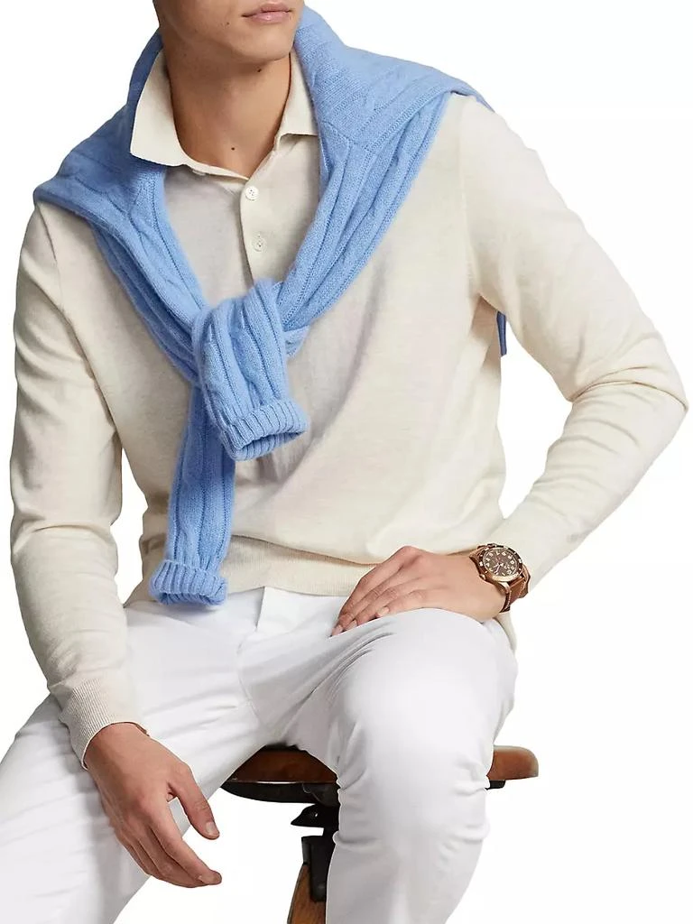 Cotton Polo Sweater 商品