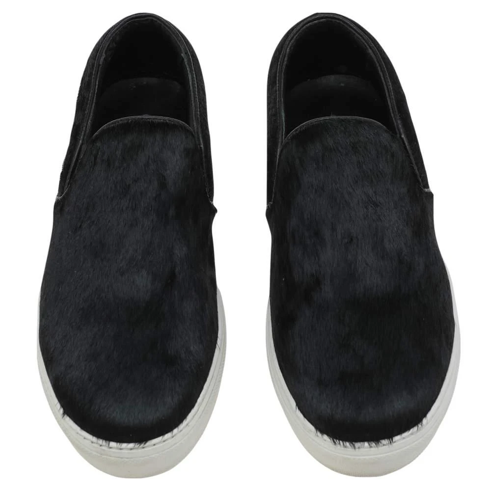 商品[二手商品] Celine|Celine Black Pony Hair Slip On Sneakers Size 40,价格¥1710,第3张图片详细描述