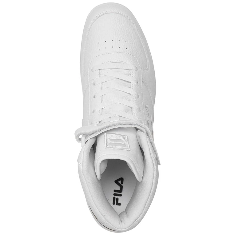 商品Fila|Men's A-High Stay-Put Closure High Top Casual Sneakers from Finish Line,价格¥225,第5张图片详细描述