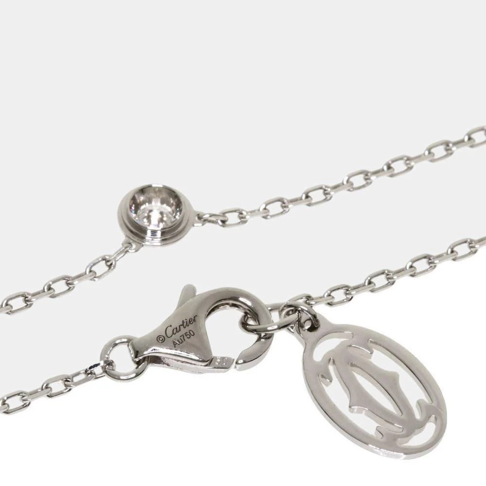 商品[二手商品] Cartier|Cartier Diamants Légers 18K White Gold Diamond Necklace,价格¥8723,第3张图片详细描述