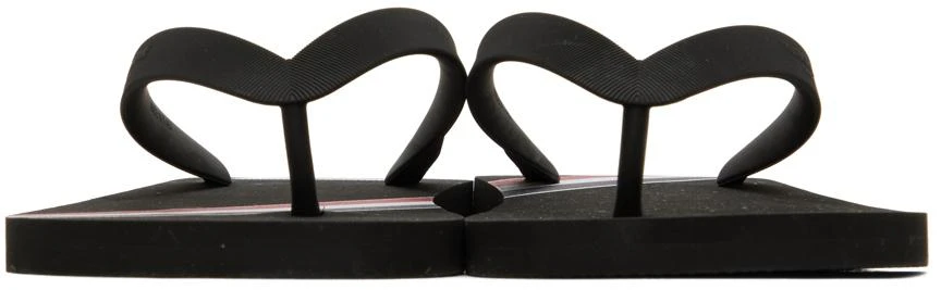 商品Thom Browne|黑色 RWB Stripe 人字拖,价格¥2985,第2张图片详细描述