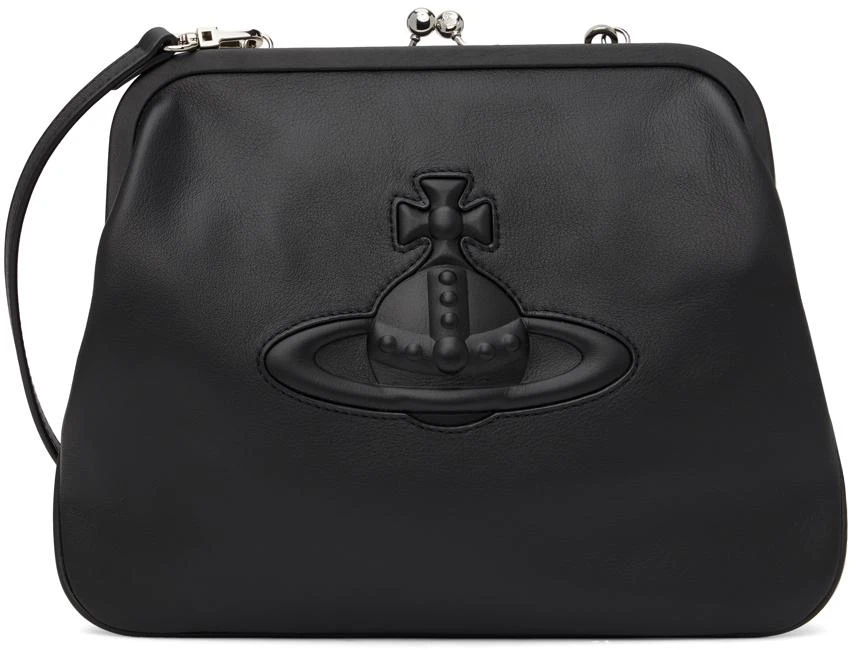 商品Vivienne Westwood|Black Injected Orb Bag,价格¥3133,第1张图片