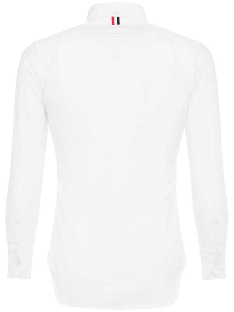 商品Thom Browne|Grosgrain Cotton Oxford Shirt,价格¥3131,第7张图片详细描述