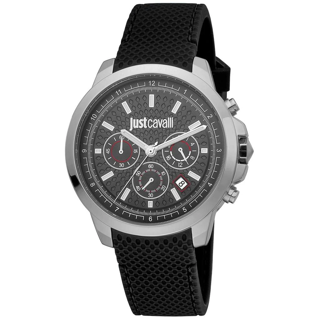商品Just Cavalli|Just Cavalli Black Watches,价格¥922,第1张图片
