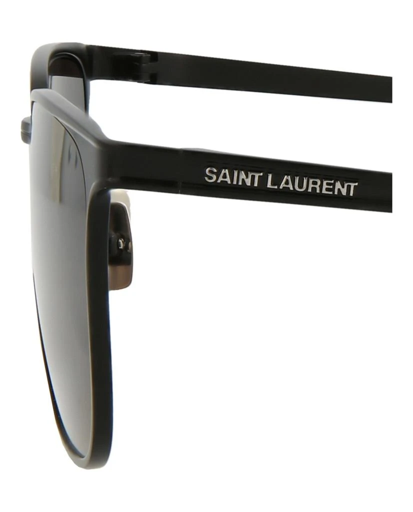 商品Yves Saint Laurent|Square-Frame Metal Sunglasses,价格¥1263,第4张图片详细描述