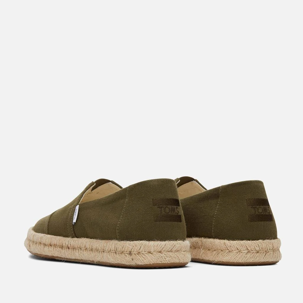 商品TOMS|TOMS Men's Alpargata Rope 2.0 Canvas Espadrilles,价格¥428,第5张图片详细描述