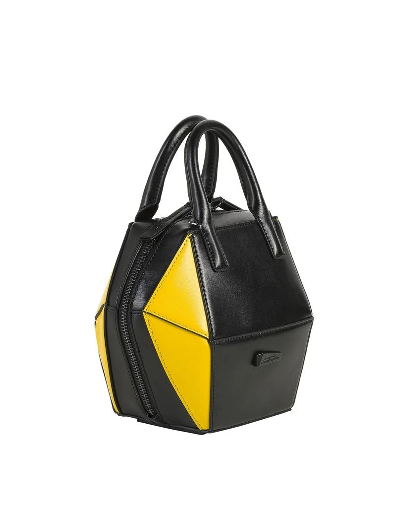 商品兰博基尼|Concept Color Block Leather Top-handles Satchel Bag,价格¥2668,第1张图片详细描述