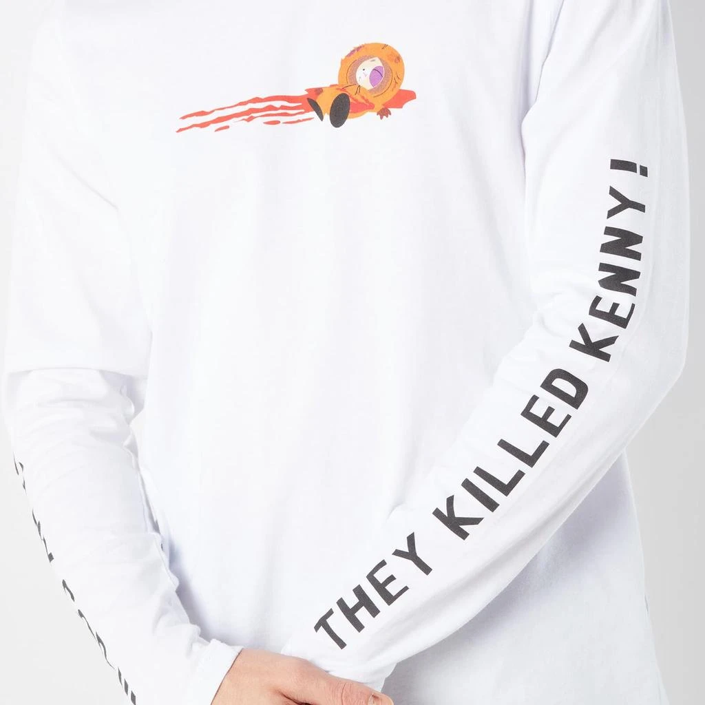 商品Original Hero|South Park They Killed Kenny Unisex Long Sleeve T-Shirt - White,价格¥226,第5张图片详细描述