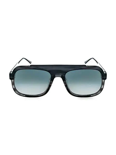 商品Thierry Lasry|Bowery 55MM Rectangular Aviator Sunglasses,价格¥1341,第1张图片